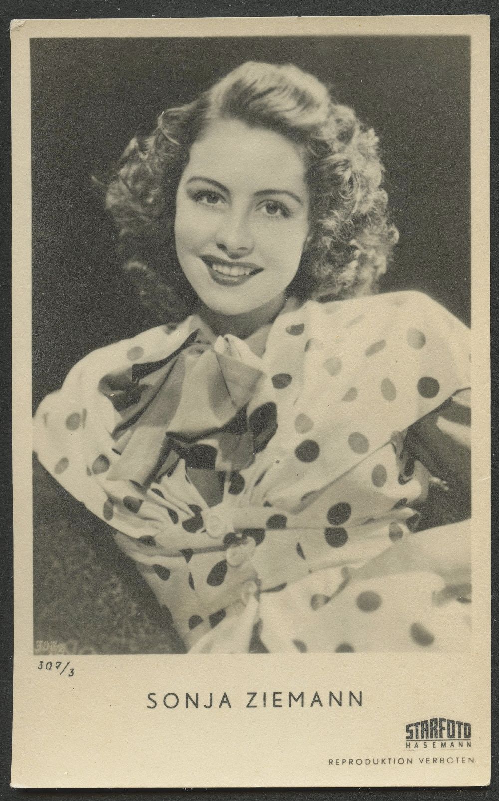 Sonja Ziemann #0001 (image for) Sonja Ziemann #0001